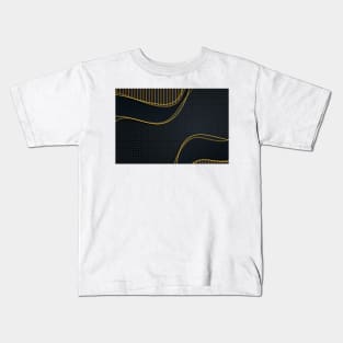 Background Golden Elegant Kids T-Shirt